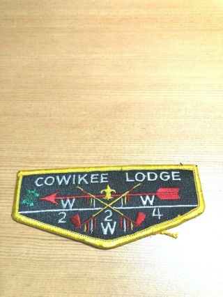 Oa Cowikee Lodge 224 S14 75th Ann Flap Np