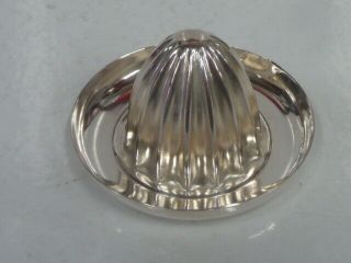 French Silver Plated Lemon Squeezer Art Deco For Shaker - N°2 - Brillant Luster