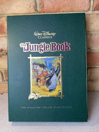 Disney The Jungle Book Collectors Deluxe Video Edition Box Set.