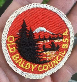 Ca.  1950’s Southern California Old Baldy Council Boy Scouts Camp Patch Ontario