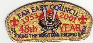 Far East Council - 48th Anniversary Csp - 1953 - 2001