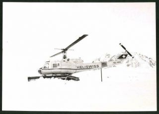 Fotografie Hubschrauber Augusta - Bell Hb - X80 Der Heliswiss