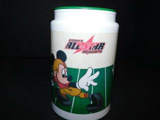 Walt Disney World Wdw All - Star Sports Resorts Mug Cup Green Mickey Mouse