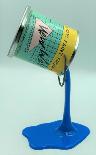 Vintage Wave Paint Can Spill American Paint Factory,  N.  Y.  Promotional Bank