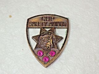 1980s/90s California Highway Patrol Chp Years Of Service Pin 15 Years