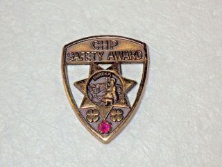 1980s/90s California Highway Patrol Chp Years Of Service Pin 5 Years