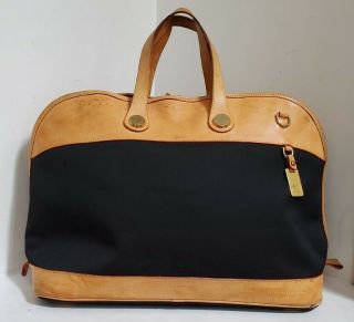 Dooney & Bourke Vintage Xl Travel Bag Weekender Carry On Duffle - 18x13x9