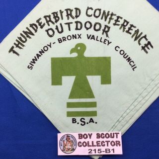 Boy Scout Thunderbird Conference Siwanoy - Bronx Valley Council Neckerchief