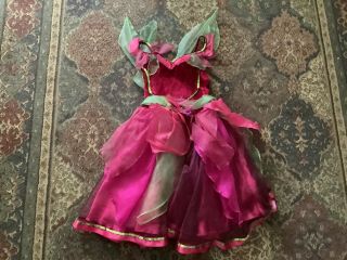 Disney Fairy Costume With Wings Size 9/10