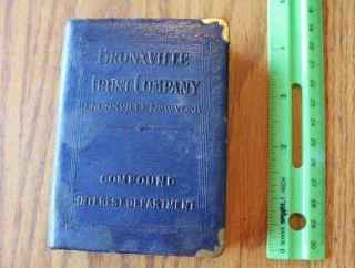 The Zell Co Ny Bronxville Trust Co Coin Bank Compound Interest Lessons In Thrift