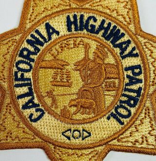 California Highway Patrol Chp Ca Police Patch (b8)