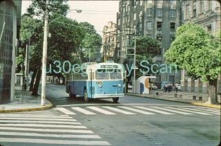K Slide - Recife Trolley Bus 015 Brazil 1976