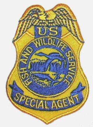 Us Fish And Wildlife Service Special Agent Police Patch