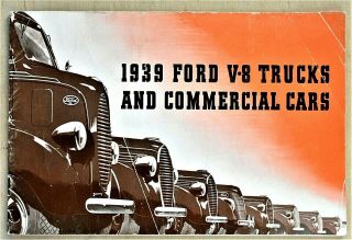 1939 Ford Commercial Trucks & Cars Brochure 24 Pages 6 " X 9 " 39fc