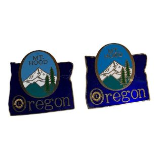 Or1976 Oregon Mt Hood Lions Club Pins.  D Ⓡ Taiwan