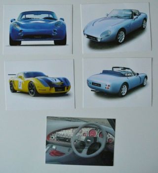 TVR 2001 Official postcards brochure - English - Issue 11 Tuscan Tamora Griffith 2