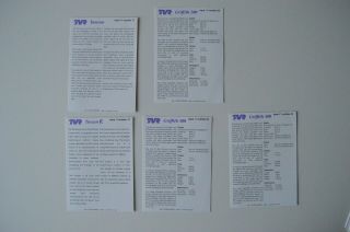 TVR 2001 Official postcards brochure - English - Issue 11 Tuscan Tamora Griffith 3