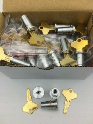 Oak Northwestern A&a Premium Quality Lock & Key For Vending Machines Box Of 50