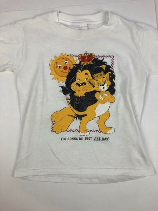 Vintage 90s The Lion King T Shirt 1994 Disney Youth Small 6 - 8 Bootleg White