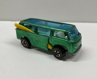 Vintage 1970 Mattel Hot Wheels Redline Volkswagen Vw Beach Bomb (green)