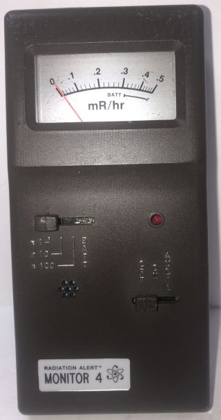 Vintage Heathkit Radiation Alert Monitor Rm - 4 // Geiger Counter // Heath