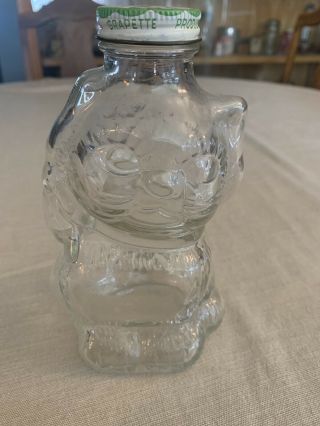 Grapette Cat Syrup Bottle Piggy Bank