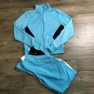 Vintage 90s Nike Track Suit Blue Women 