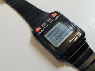 Vintage Seiko Digital Watch Data - 2000 Uw01 - 0020 Made In Japan