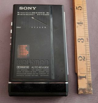 Vintage Sony Wm - F100 Iii Wm - F100iii Cassette Player For Tape Unit Repair