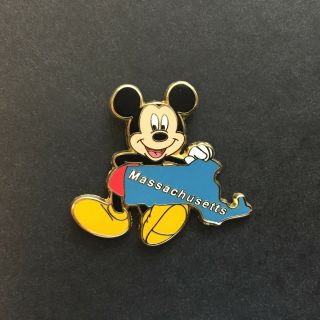 12 Months Of Magic Mickey Mouse State Pin Massachusetts Disney Pin 11860
