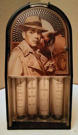 Vintage Humphrey Bogart Coin Bank Eye Winks When Coin Dropped In And Smokes Fun