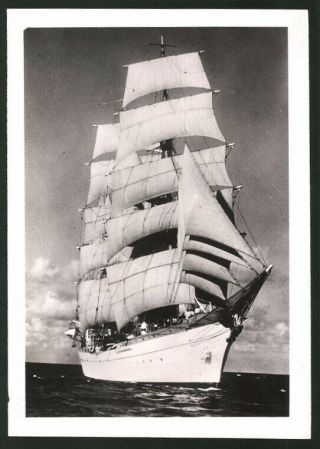 Fotografie Segelschulschiff Horst Wessel
