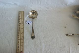 Antique Whiting Sterling Silver " Bead " Sugar Sifter Spoon Ladle 21.  2g