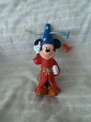 Walt Disney Parks Fantasia Sorcerer Mickey Mouse Spin Light Up Toy Spinner