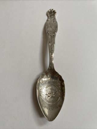 Whiting Sterling 1892 Silver Triennial Conclave Colorado Spoon Knights Templar