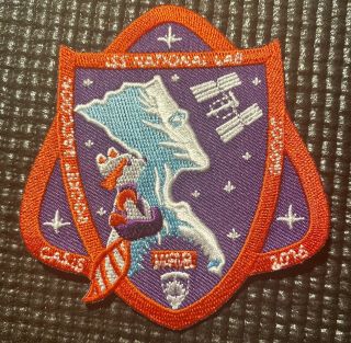 Rare - Nasa Marvel Iss Casis Mission Space Patch - 3 " Width 3.  5 " Length