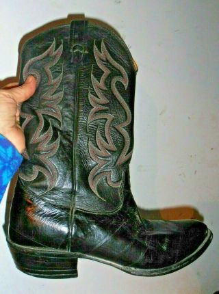 Vintage Nocona Cowboy Boots 11 Men 