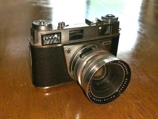 Vintage Kodak Retina Iiis Camera Schneider - Kreuznach F:1.  9/50 Mm Lens