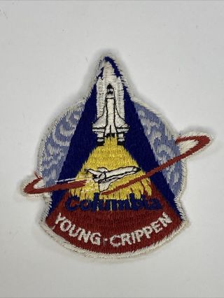 Nasa Space Shuttle Columbia Young - Crippen Patch