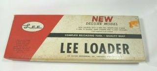 Vintage Lee Loader 12 Ga.  2 - 3/4 " Deluxe Hand Reloading Set