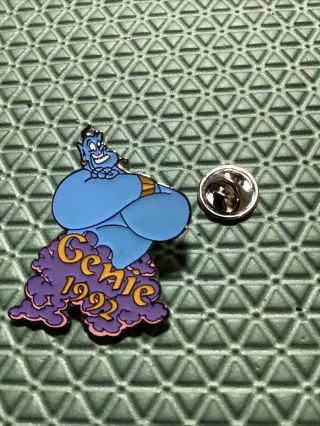Disney Pin Countdown Millennium Genie Aladdin Robin Williams 1992 Vintage Lamp