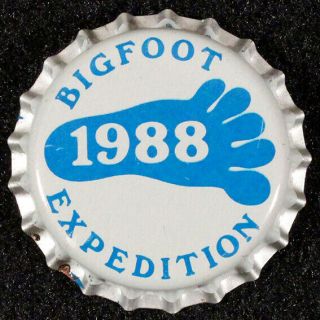 Big Foot 1988 Plastic Bottle Cap Sierra Nevada California Micro Set Crowns Pale,