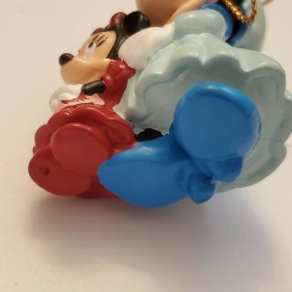 Avon Disney Mickey ' s Christmas Carol Minnie Mouse as Mrs.  Cratchet Ornament VTG 3