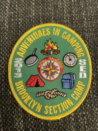 2013 Royal Rangers Brooklyn Section Camp Patch Spanish Eastern District Sed
