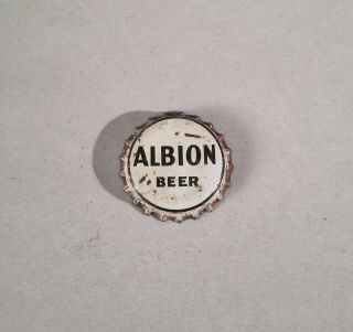 (6.  5 Rarity) Albion Beer Cork Beer Bottle Cap Southern Brew Los Angeles Calif