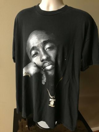 Vintage Cottonnet Tupac Shakur Death Row Records Rap 2pac (3xl) T - Shirt
