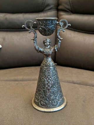 Antique German Wager Cup Marriage Wedding Toasting