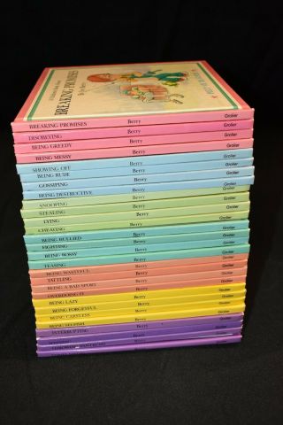 28 Vintage Joy Berry Help Me Be Good 1 Book Shy Complete Set Children 