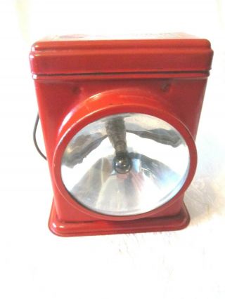 Vintage Delta Red Bird Electric Lantern Dry Cell
