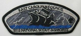 2010 National Scout Jamboree East Carolina Council Csp Black Border [c - 1808]